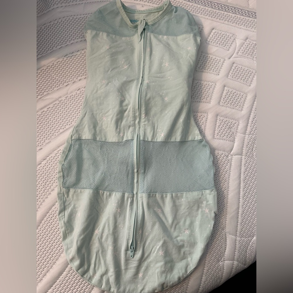 Happiest baby Mint Green Baby Swaddle medium